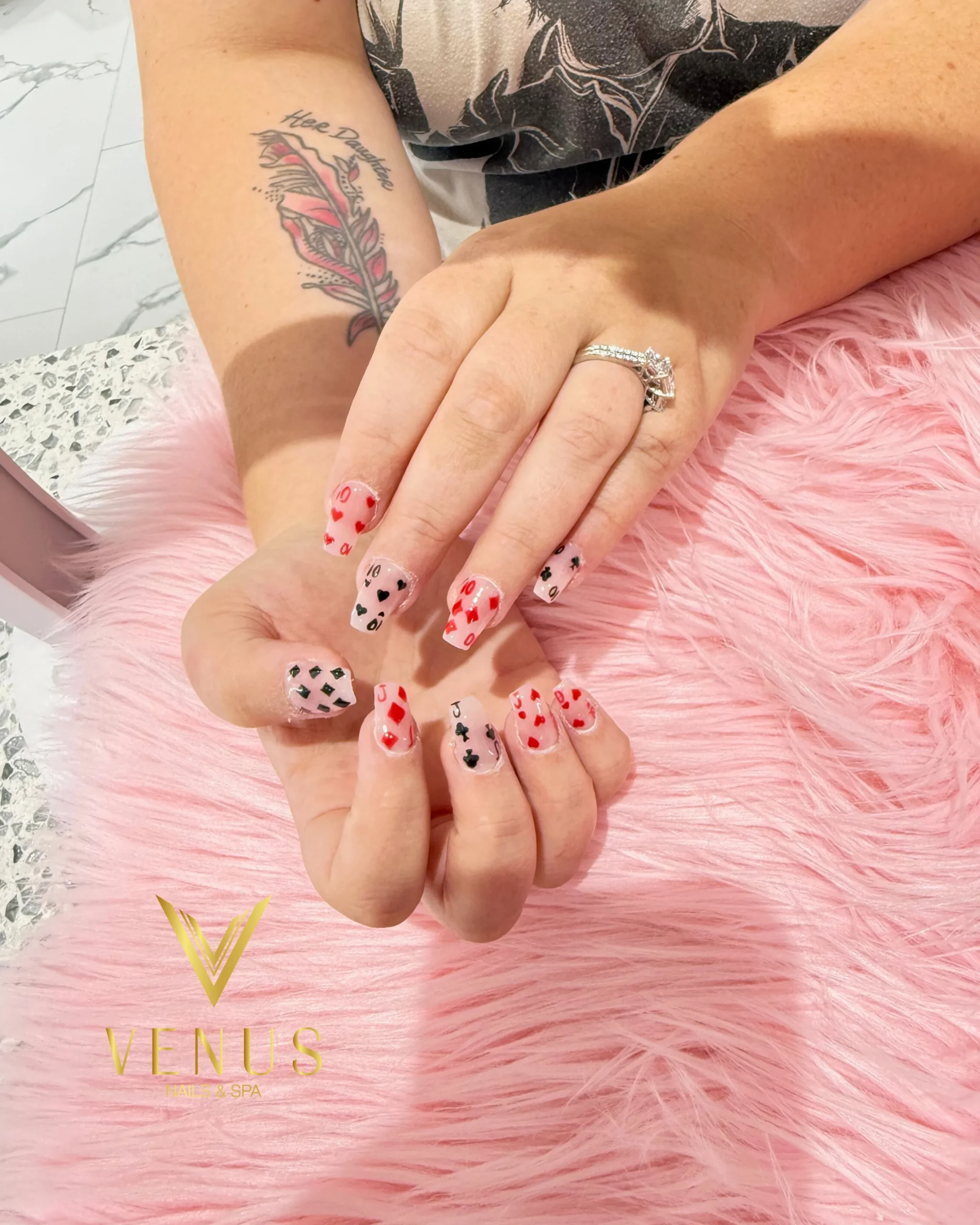Nail art by Venus Nails & Spa