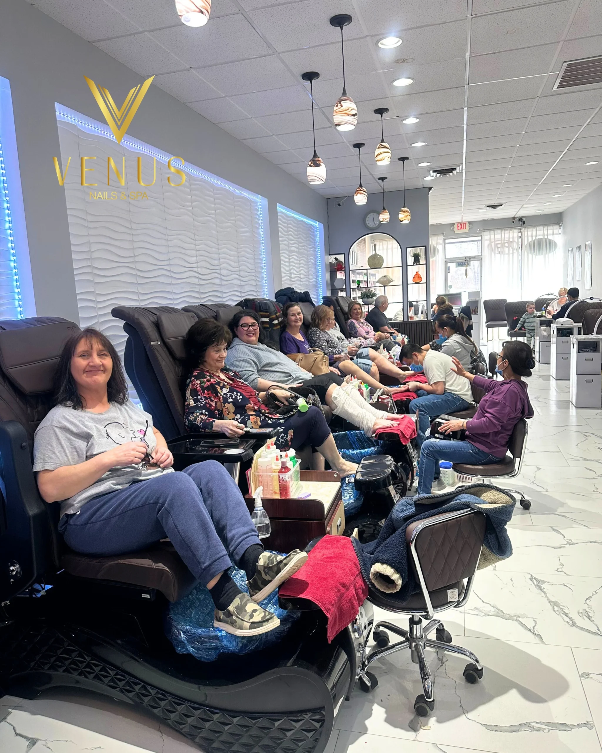 Nail art by Venus Nails & Spa